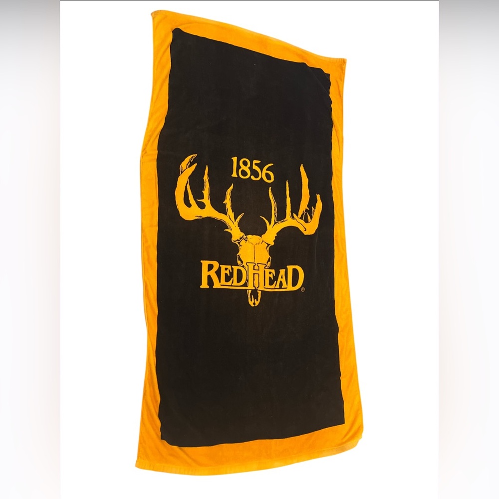 Bass Pro Shop 1856 Red Head Beach Towel Rare